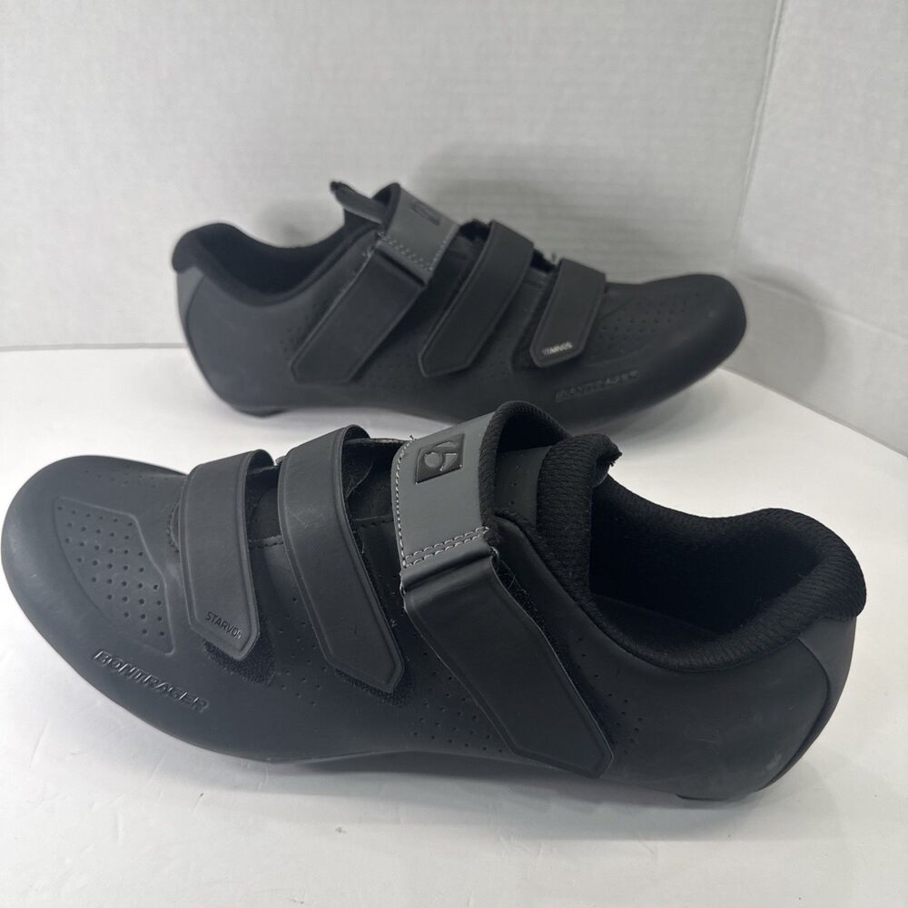 Bontrager Starvos Road Cycling Shoes Men’s 13 EU 46 Black 3-Strap